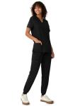Floral Scrubs Set for Women with 10 Pockets