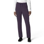 Carhartt Women's Modern Fit Black Plum Scrub Pant