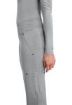 Healing Hands Women's Yoga Scrub Pants - Grey