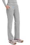 Healing Hands Women's Yoga Scrub Pants - Grey
