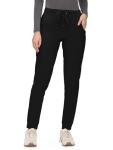 Women's CozyFit Black Scrub Jogger Pants