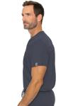 Med Couture RothWear Men's Candence One Pocket Top - Gray
