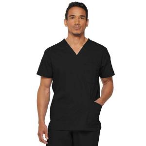 Men's Dickies Hospital Scrub Top - Black