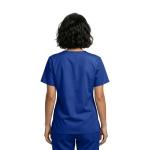 Unisex 3 Pocket Scrub Top in True Navy