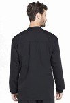Cherokee Men’s Long Sleeve Scrub Jacket - Black