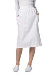 A-Line Cargo Pocket Scrub Skirt for Women