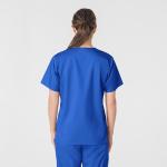 WonderWORK Women's Royal V-Neck Scrub Top