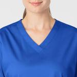 WonderWORK Women's Royal V-Neck Scrub Top
