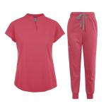Women's Jogger Scrub Set with Multi Pockets