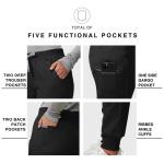 Kitmaz Women's V-Neck Scrub Set with Jogger Pants