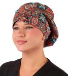 Coral Riley Medical Scrub Caps - Adjustable Closure