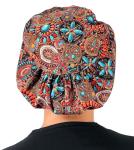 Coral Riley Medical Scrub Caps - Adjustable Closure