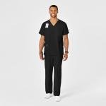 WonderWink Large Black Multi-Cargo Scrub Pants
