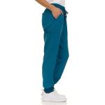 Nautica Scrub Pants for Women, Breathable Drawstring Jogger Scrubs for Women, 5 Pocket Stretch Soft Scrub Bottoms for Woman Caribbean