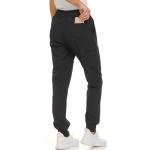 Nautica Scrub Pants for Women, Breathable Drawstring Jogger Scrubs for Women, 5 Pocket Stretch Soft Scrub Bottoms for Woman Black