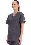 Cherokee Originals Unisex V-Neck Scrubs Shirt, Pewter, Large