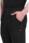 Dickies Dynamix Men Scrubs Pant Natural Rise Jogger DK040S, M Short, Black