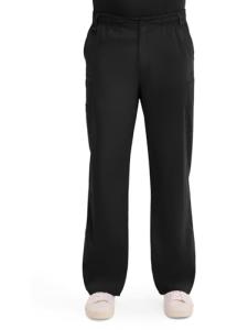 Dickies Men's Black Zip Fly Scrub Pants - X-Large