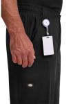 Dickies Men's Black Zip Fly Scrub Pants - X-Large
