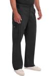 Dickies Men's Black Zip Fly Scrub Pants - X-Large