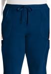 Dickies Women's Navy Drawstring Cargo Scrub Pants