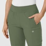 WonderWink W123 Women's Olive Cargo Jogger Pants