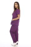 Just Love Women's Eggplant Medical Scrub Set