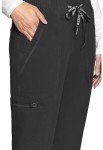 Med Couture Women's Ultra Soft Jogger Scrubs - Black