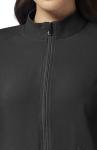 Cherokee iFlex Black Zip Front Warm-Up Jacket