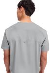 Cherokee Men's Grey V-Neck Scrub Top with Pocket