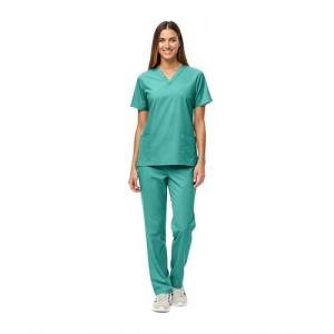 Women's Surgical Green Scrub Set, Medium