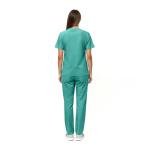 Women's Surgical Green Scrub Set, Medium