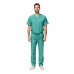 Women's Surgical Green Scrub Set, Medium