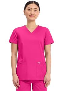 Women's V-Neck Soft Stretch Plus Size Scrubs