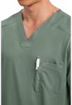 Cherokee Men's Olive V-Neck Medical Scrub Top
