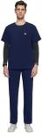 Men's Trey Scrubs Set - V-Neck Top & Pants