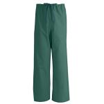 Reversible Unisex Scrub Pants - Hunter Green, Medium