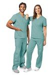 Universal Unisex Drawstring Scrub Set - Submarine