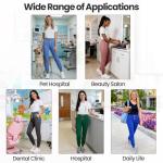 Anwrtuk Scrub Pants for Women with 5 Pockets, Medical Jogger Bottoms Pants with Slim Mid Rise Drawstring Waistband, Soft 4-Way Stretch Fabric Hunter Green