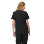 Hanes Women's Scrubs Healthcare Top, Moisture-Wicking Stretch Scrub Shirts, Ribbed Side Panels