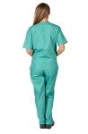 Women's Surgical Green Scrub Set, Medium