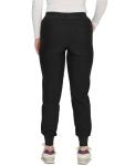 COZYFIT Scrub Pants for Women - Cargo Pants Scrubs with 7 Pockets,Soft Stretch,Black,3XL
