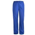 Unisex V Neck Medical Scrubs Set - Royal, M