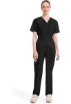 Dickies Women's Petite EDS Signature Scrubs Pull-On Cargo Pant, Black, X-Large/Petite