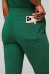 Fabletics Women's Active Scrub Jogger - MotionTech, 4-Way Stretch, Pocket-Packed, Lightweight, Semi-Slim Fit, 2X / Regular 28 in | 28, Hunter Green
