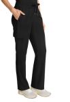 Healing Hands Scrubs for Women Medical Pant Drawstring Straight Leg Bottoms HH153, XL, Black
