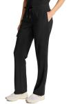 Healing Hands Scrubs for Women Medical Pant Drawstring Straight Leg Bottoms HH153, XL, Black