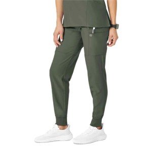WonderWink W123 Women's Olive Cargo Jogger Pants