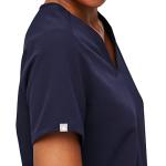 FIGS Casma Three-Pocket Scrub Top for Women – Navy Blue, S