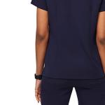 FIGS Casma Three-Pocket Scrub Top for Women – Navy Blue, S